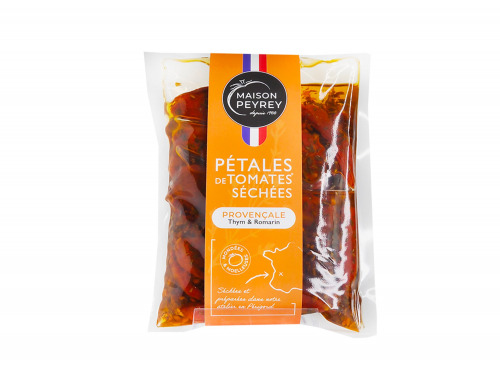 Maison Peyrey - Pétales de Tomates® Séchées - Recette Provençale - 150 g