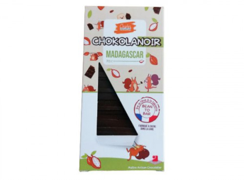 Charles Chocolartisan - Tablette de chocolat noir bean to bar origine Madagascar 70%