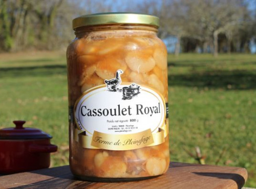 Ferme de Pleinefage - Cassoulet royal - Verrine de 800g