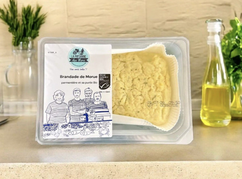 La Paysanne des Mers - Brandade de Morue MSC Parmentière et purée Bio