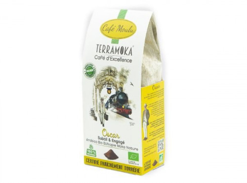 TERRAMOKA - Café moulu OSCAR 250 G Bio