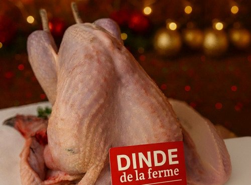 Ferme de la Paumerais - [Précommande] DINDE NOIRE DE LA FERME - 5 Kg