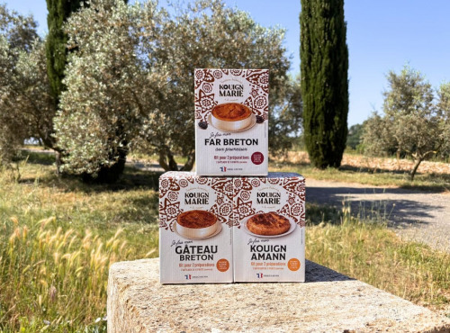 Kouign Marie - Pack Trilogie des gâteaux bretons - gâteau breton, far aux pruneaux, kouign amann