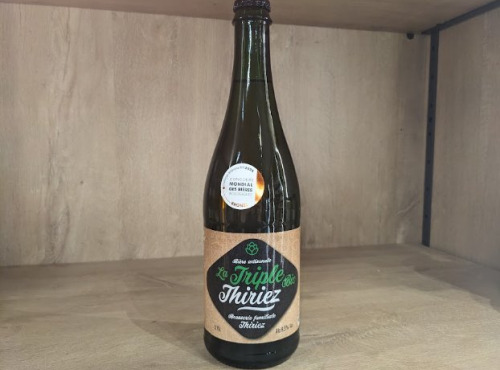 Ferme Joos - La Triple BIO Thiriez - Bière artisanale 75 cl