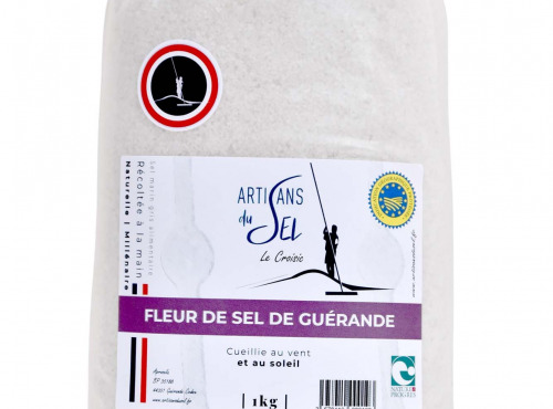 Artisans du Sel - Fleur de Sel de Guérande 1kg x 12