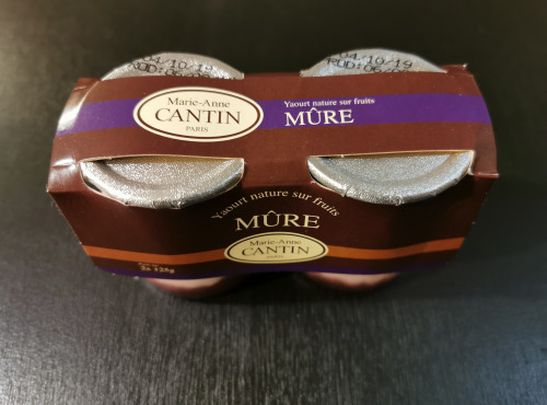 La Fromagerie Marie-Anne Cantin - Yaourt Sur Fruits Mûre Par 2