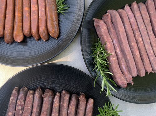 Venandi Sauvage par Nature - Assortiment Saucisses de Gibier Sauvage Français