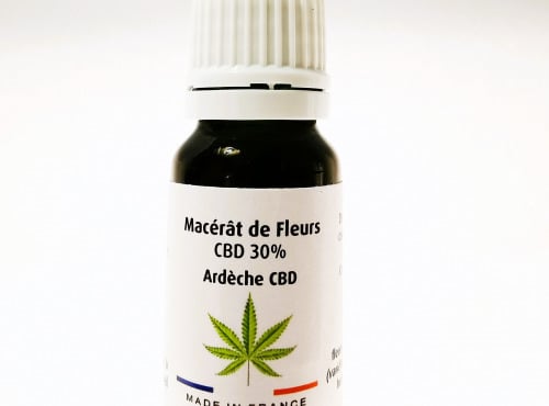 Ferme de Pourcier - Huile CBD 30% - Macérât de Fleurs - 10ml