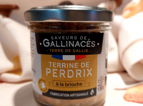 Terre de Gallie - TERRINE DE PERDRIX A LA BRIOCHE