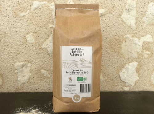 La Ferme du Joyeux Laboureur - Farine de petit épeautre T80 1kg