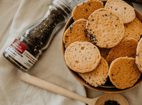 Domaine des Terres Rouges - Moulin à Graines de Moutarde Brunes Bio 70 g