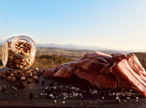 Du bio dans l'assiette - Collier Agneau Fermier Bio 1kg