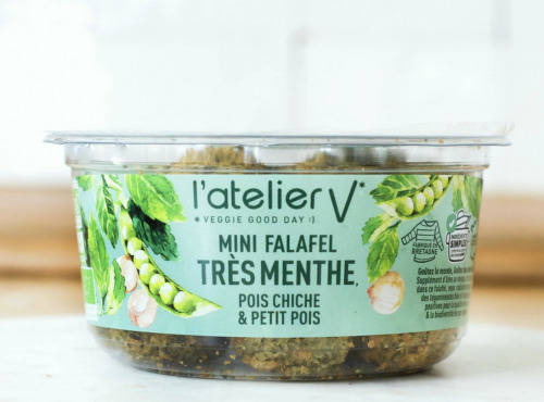 L'Atelier V* - Mini falafel TRES menthe - pois chiche & petit pois