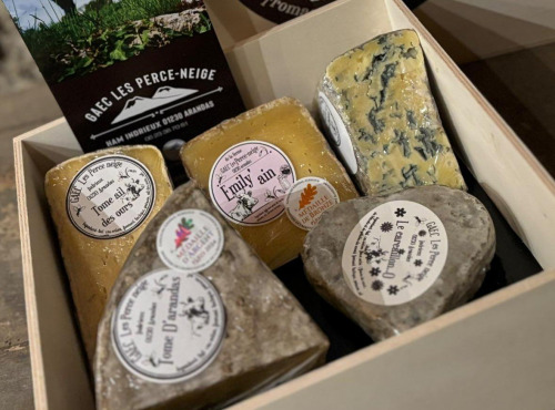 GAEC Les Perce-neige - Offre découverte 4 fromages 1,4kg