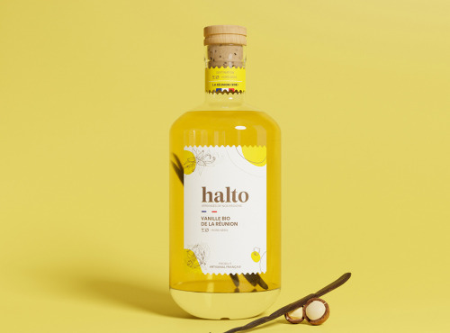 Halto - Rhum Arrangé Vanille Bio de La Réunion 70cl