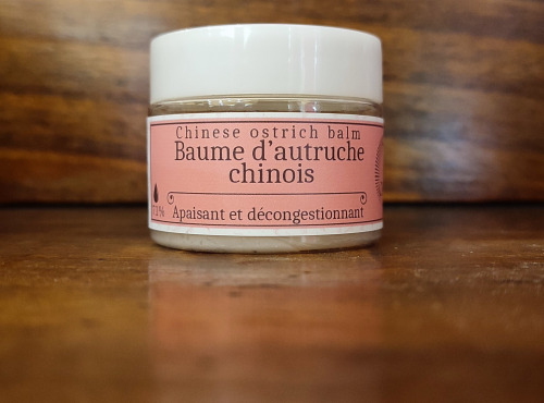 L'Autruche de Laurette - Baume chinois à l'huile d'autruche (50 ml)