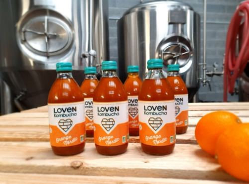 LOVEN Crew - Brasserie L'Indispensable - SAVEUR EPHEMERE - 6x33cl Orange Nørdic (Orange, chicorée & Cardamome)