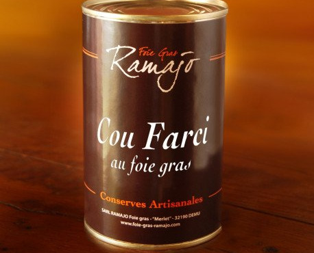 Maison Ramajo - Cou farci au foie gras 350g