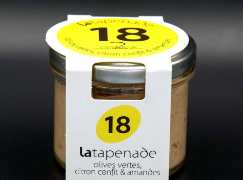 Secrets de Famille - Tapenade d'Olives Vertes - Citron Confit & Amande