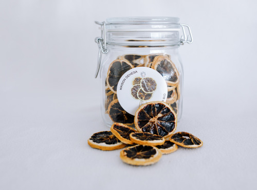 Maison DEHESA - Citron Noir lamelles - 250 g en sachet x 10