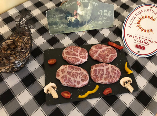 La ferme Grandvillain - Crépinettes de Poulet - Nature - 4 X105 G
