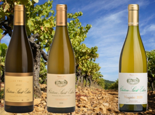 Château Saint Estève d'Uchaux - ASSORTIMENTS - "NOS VIOGNIERS"  : 6 vins Blanc " Viogniers"