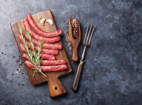 Les Délices du Scamandre - [SURGELÉ] Merguez pure viande de Taureau +/- 1kg