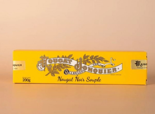 Maison Jonquier - Nougat noir souple 200g