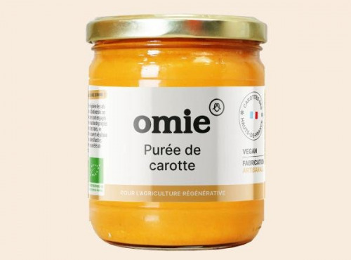 Omie - Purée de carottes de Charente bio - 380 g