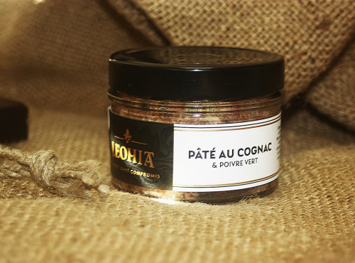 Leohia - Pâté au Cognac et Poivre vert 190g