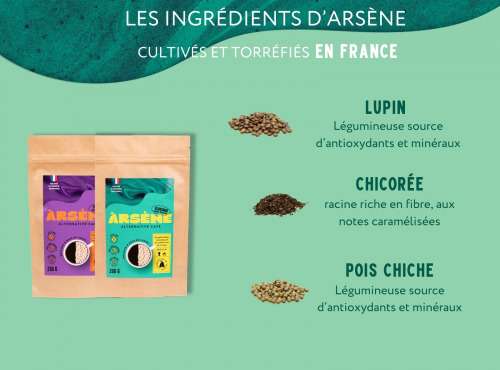 Arsène - Alternative au café avec et sans caféine Pack Découverte 1kg