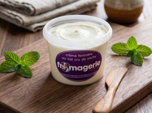 La ferme des Montigots - Crème fermière crue 25cl