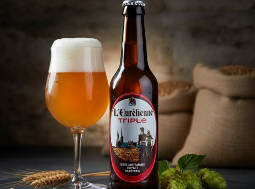 Bière L’Eurélienne – Brasserie de Chandres - 6 X BIERES TRIPLE L'Eurélienne 33CL