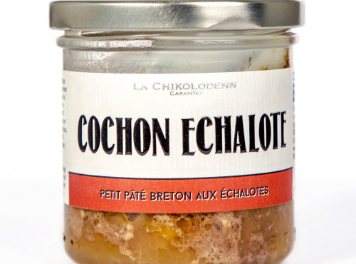 La Chikolodenn - Petit pâté breton à l'Echalote 80g, idéal à offrir ou à s'offrir