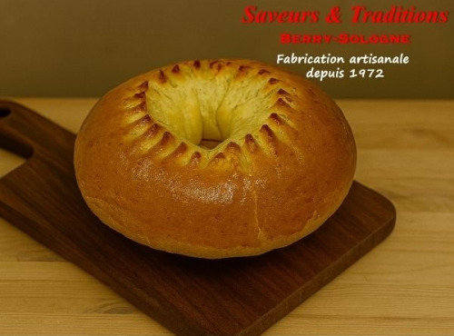 Saveurs & Traditions Berry-Sologne - Brioche couronne surgelée x6