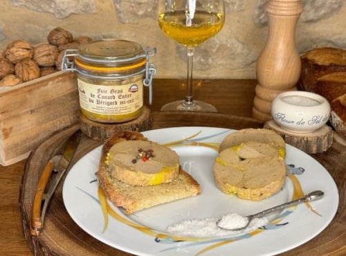 Domaine de Favard - Lot de 10 - Foie gras de Canard entier du Périgord Mi-Cuit 190g