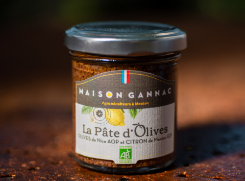 Maison Gannac - Pâte aux olives de Nice AOP et Citron de Menton - 85 gr