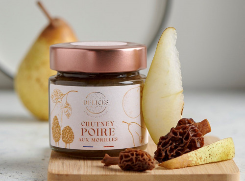 O'Délices de Lucas - Chutney Poire aux Morilles - 130g