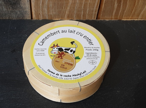 Gourmets de l'Ouest - Camembert fermier au lait cru