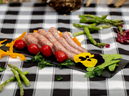 La ferme Grandvillain - Brochettes De Mini Saucisses De Poulet - Nature - 3 X 120 G