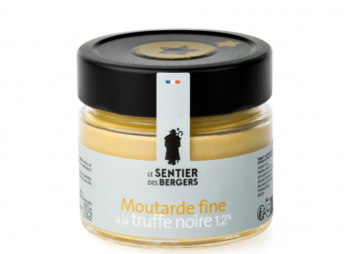 Le sentier des Bergers - Moutarde fine à la truffe noire 1,2%