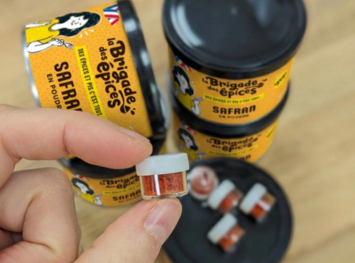 La Brigade des Epices - Safran en poudre - 5 doses de 0,1g