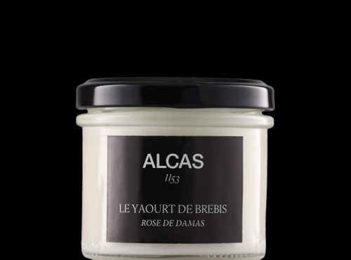 La Ferme d'Alcas - LOT DE 18 YAOURTS ROSE DE DAMAS 100g