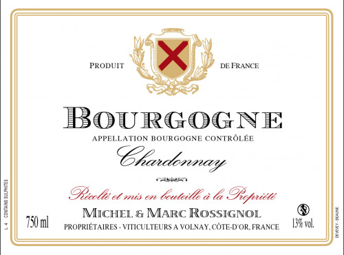 Domaine Michel & Marc ROSSIGNOL - Bourgogne Chardonnay 2020