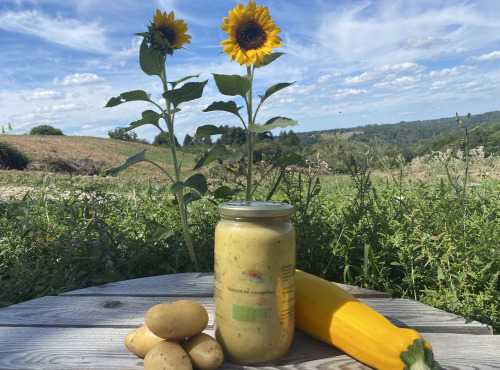 Ferme Sinsac - Velouté de courgettes en bocaux de 850 grs