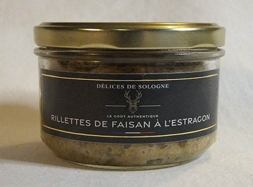 Délices de Sologne - rillette de faisan  - 185g