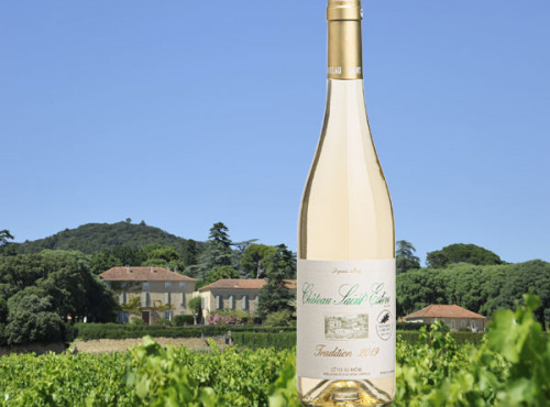 Château Saint Estève d'Uchaux - Viognier Roussanne Blanc sec Tradition 2021 AOP Côtes du Rhône BIO