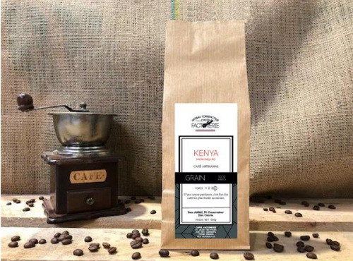 Cafés Factorerie - Café Kenya Kilimandjaro GRAIN - 500g