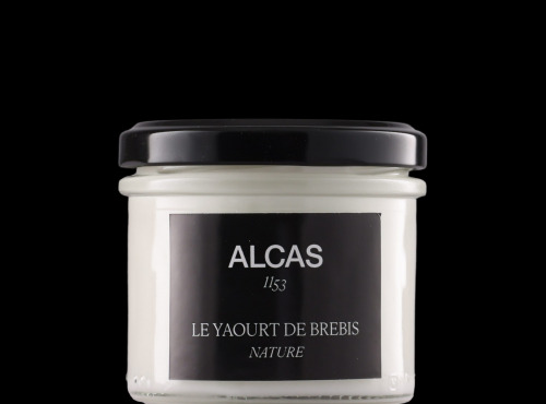 La Ferme d'Alcas - Yaourt nature 100g - lot de 18 unités