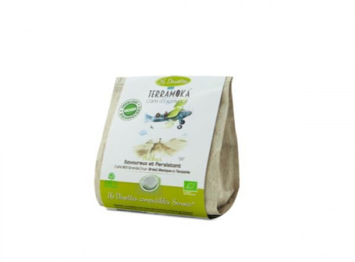 TERRAMOKA - Café ARTHUR x16 dosettes type Senseo x10